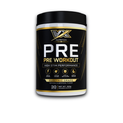 PRE ENTRENO PRE WORKOUT VX NUTRITION (300 GR)