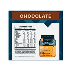 PROTEINA 100% ISOLATE PROTEIN BODY FORTRESS (680 GR)