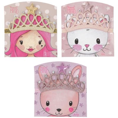 PRINCESS MIMI - PRECIOSA DIADEMA CON CORONITA PARA LA PRINCESA