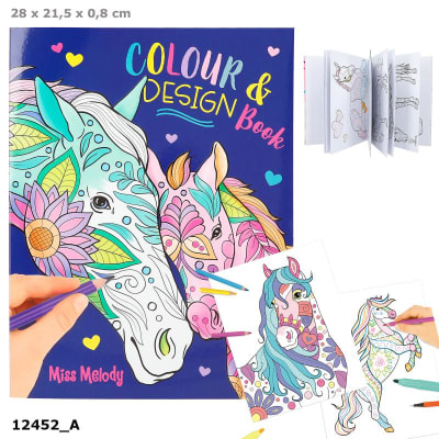 LIBRO PARA COLOREAR DE CABALLOS
