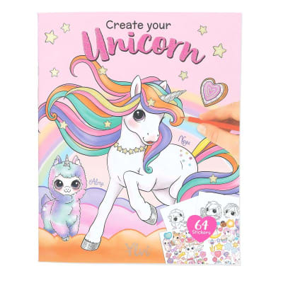 LIBRO PARA COLOREAR UNICORNIO