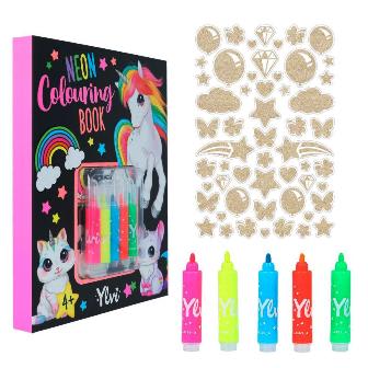LIBRO DE COLOREAR NEON