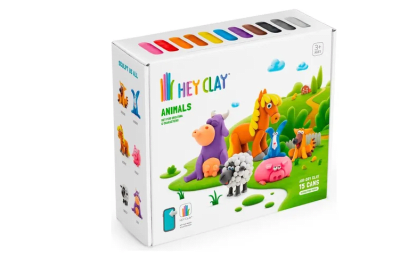 HEY CLAY ANIMALES 15 POTES