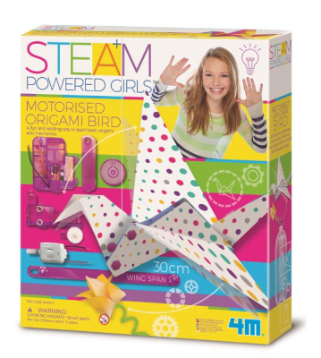 PAJARO ORIGAMI MOTORIZADO1