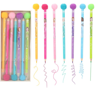 set de lápices de colores pompón