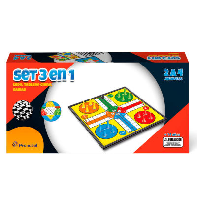SET 3 EN 1 MAGNETICO TABLERO 32X32
