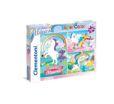 Clementoni - Puzzle unicornios1