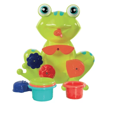 Juego de baño rana1