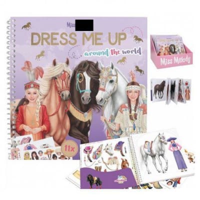 CUADERNO DE PEGATINAS CABALLOS