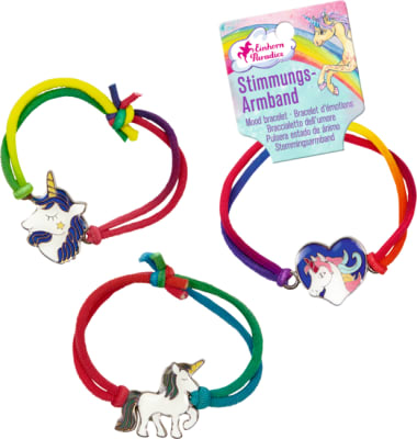 PULSERA ESTADO DE ÁNIMO CON UNICORNIO DE PRINCESA LILLIFEE