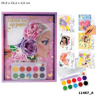TOPMODEL - COLOUR ME UP PAPER - UN SUEÑO DE ACUARELAS!1