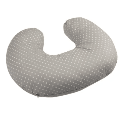 COJIN ALIMENTACION GRIS ESTRELLAS