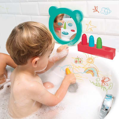Lápices de baño aguamarina