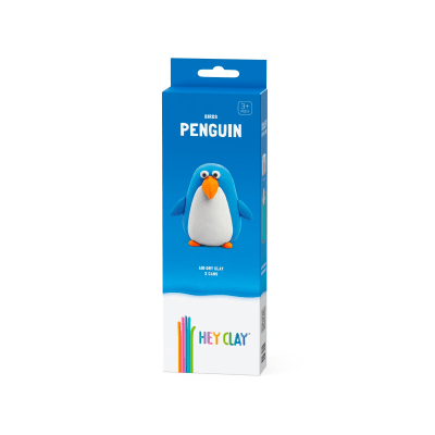 HEY CLAY AVES PINGUINO 3 POTES