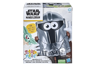 CARA DE PAPA MANDALORIANO Y EL NINO HASBRO