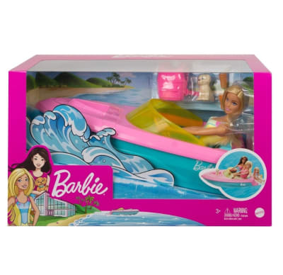 Barbie - Lancha con muñeca