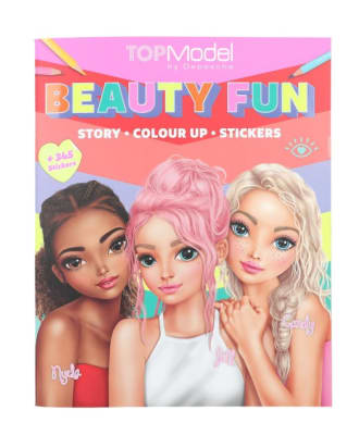 Top Model - Libro para colorear Beauty Fun1