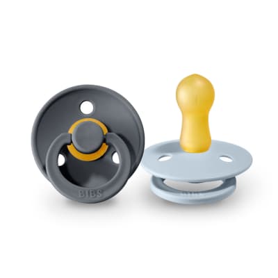 Chupete Bibs Colour x2 | Iron & Blue Glow Night1