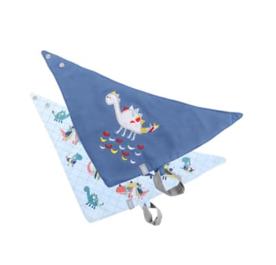 Infanti - Bipack baberos impermeables Dino1