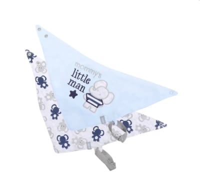 Infanti - Bipack baberos impermeables elefantes