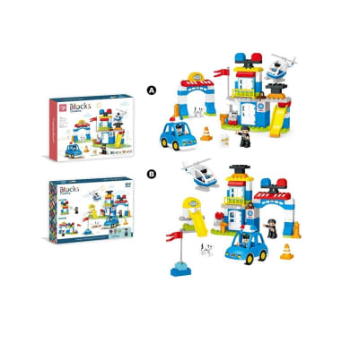 Evergroup - Estación de Policía bloques 92 piezas1