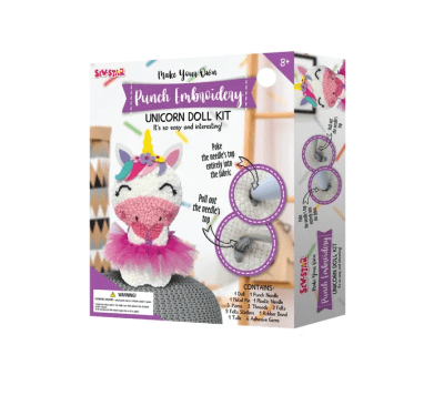 SET MINI UNICORNIO PARA BORDAR