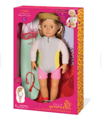 MUÑECA OUR GENERATION CORAL