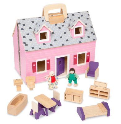 CASA DE MUÑECAS MADERA