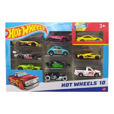 SET DE 10 AUTOS HOT WHEELS