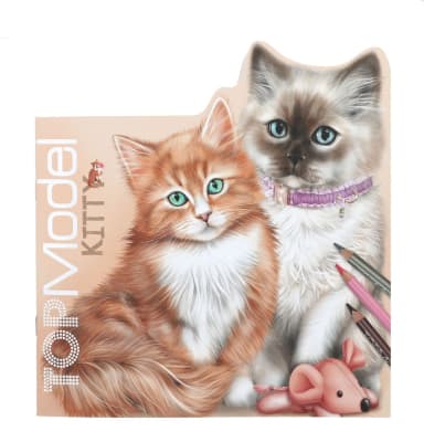 TOPModel - Libro para Colorear Gatitos1