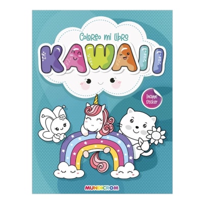Mundicrom - Coloreo mi libro Kawaii1