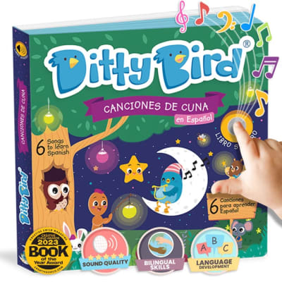 Ditty Bird - Libro Interactivo Musical Canciones de Cuna