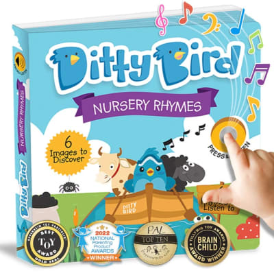 Ditty Bird - Libro Interactivo Musical Nursery Rhymes en Inglés