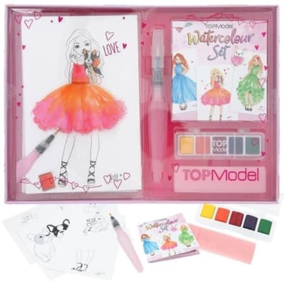TOPMODEL - SET DE ACUARELAS - UN ENSUEÑO DE COLORES!