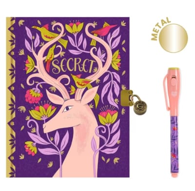 Djeco - Cuaderno Secreto con Lápíz Mágico Melissa