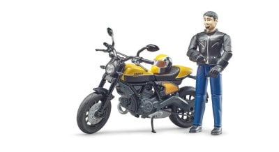 Moto Ducati Full Throttle Con Conductor Bruder