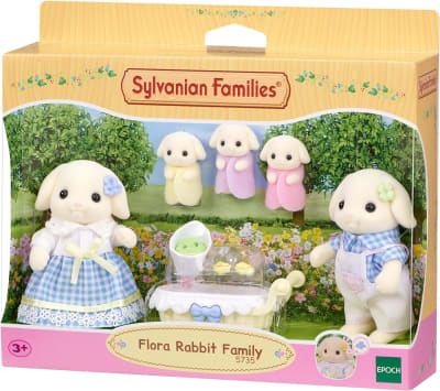Sylvanian Families - Familia conejo flora1