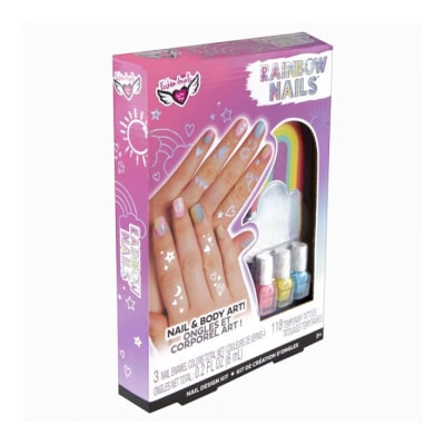 Diseña Tus Uñas Arcoíris Fashion Angels1