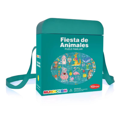 Mundicrom - Fiesta de Animales Puzzle 102pcs