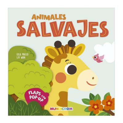 Mundicrom - Animales Salvajes Flaps con Pop-Up