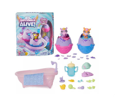 Hatchimals - Diversión Baño de Colores