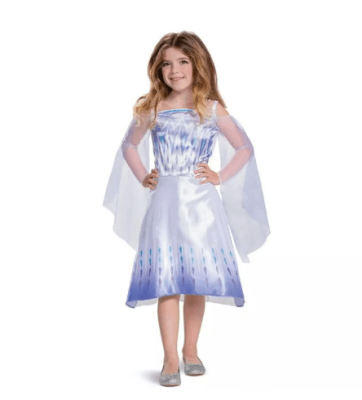 DISFRAZ- REINA ELSA DE LAS NIEVES 4/6 AÑOS