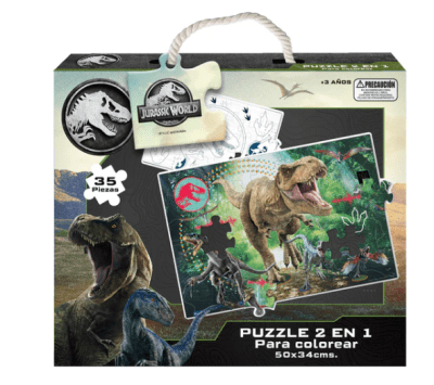 PUZZLE 35 PCS - JURASSIC WORLD1