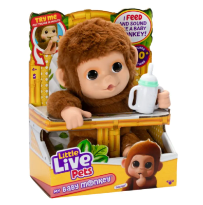 LITTLE LIVE PETS -  Baby monkey1