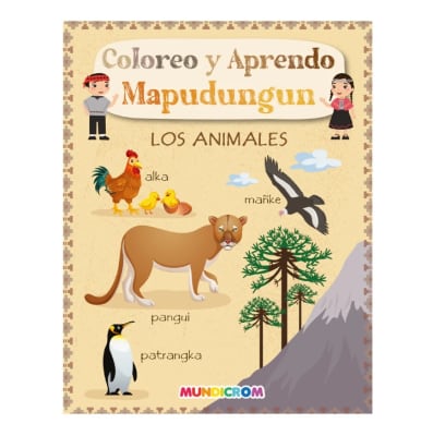 Mundicrom - Coloreo Y Aprendo Mapudungun - Los Animales1