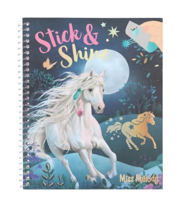 Miss Melody - Libro para colorear Stick & Shine