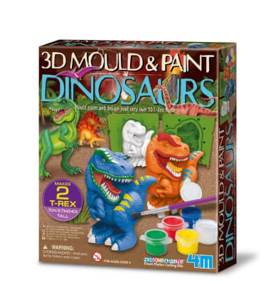Mould and Paint - Dinosaurios 3D1