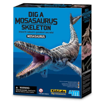 Excava un Esqueleto de un Dinosaurio - Mosasaurus1