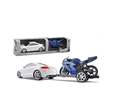 Roma Brinquedos - Auto deportivo con moto