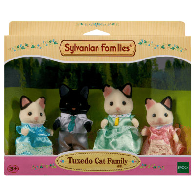 FAMILIA GATO TUXEDO – SYLVANIAN FAMILIES